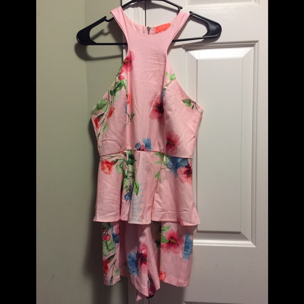 LUXMI FLORAL ROMPER